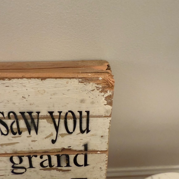 Hobby Lobby Rustic Sign - Picture 4 of 5